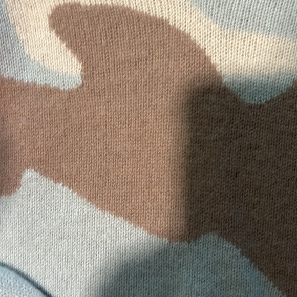 skull cashmere vneck sweater - Picture 5 of 7